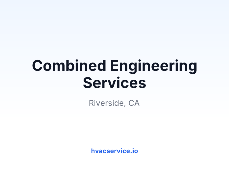Combined Engineering Services