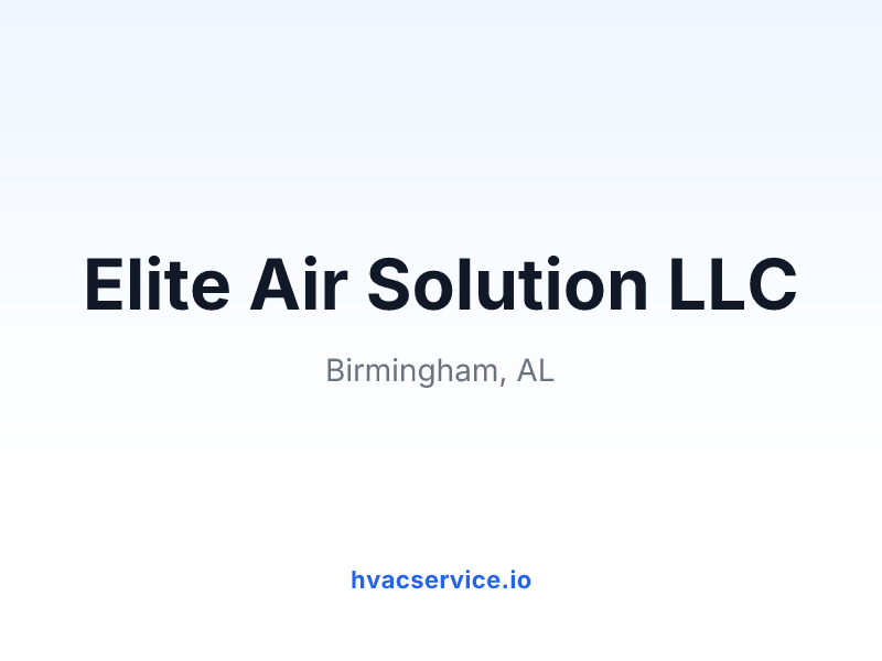 Elite Air Solution LLC