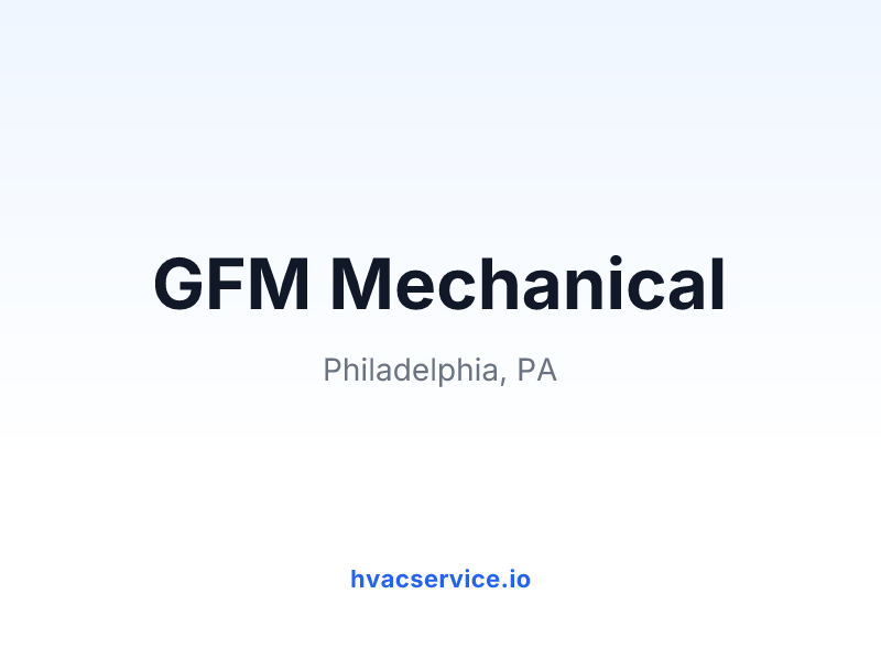 GFM Mechanical
