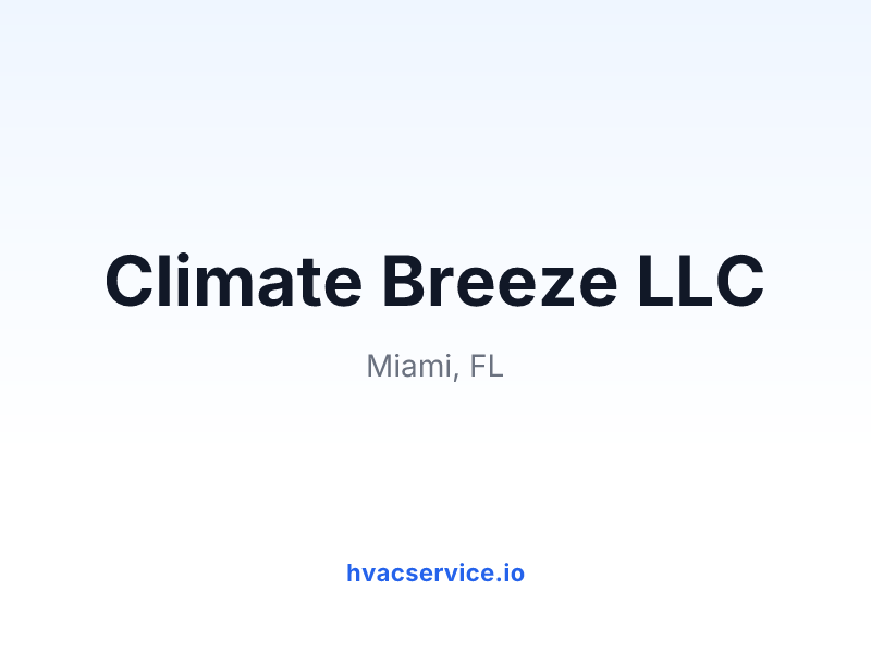 Climate Breeze LLC
