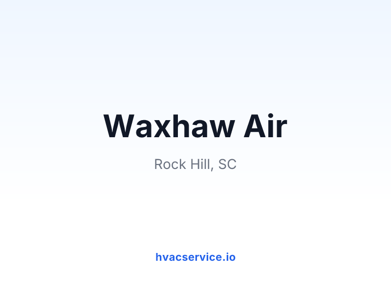 Waxhaw Air