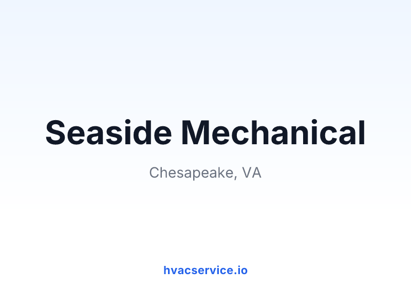 Seaside Mechanical