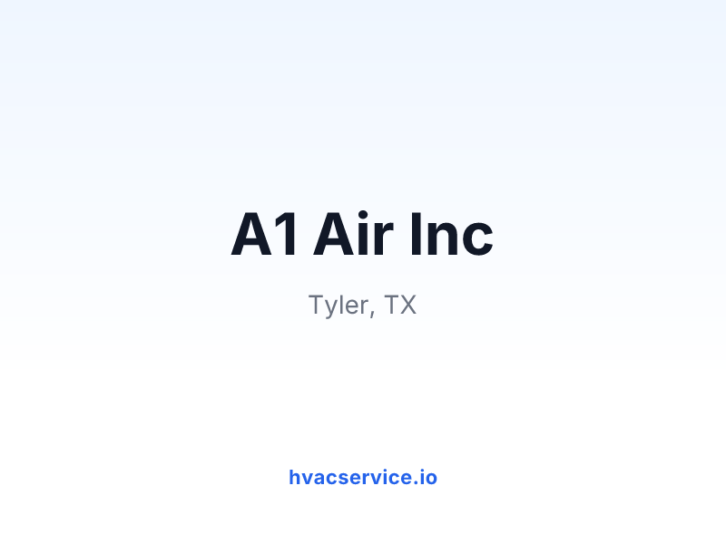 A1 Air Inc