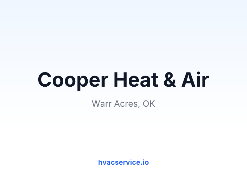 Cooper Heat & Air