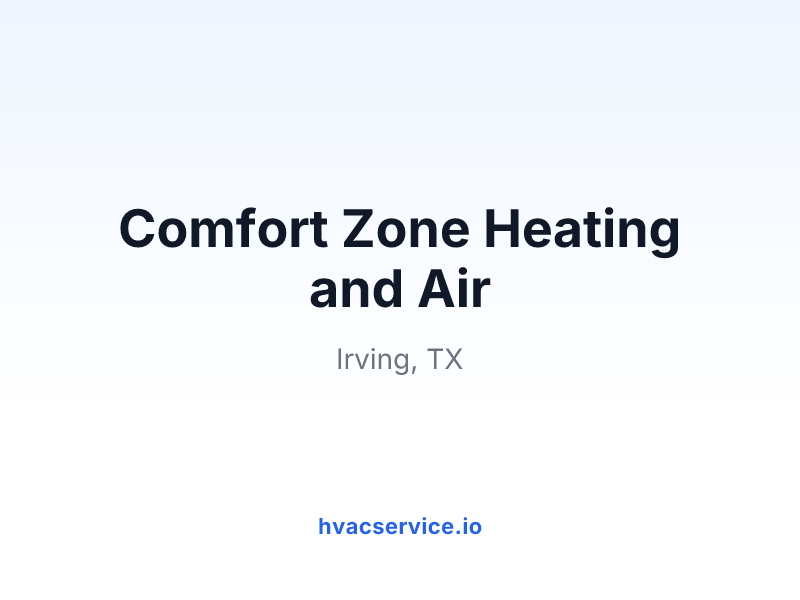Comfort Zone Heating and Air