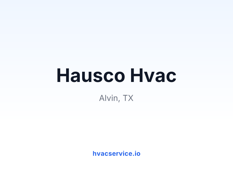 Hausco Hvac