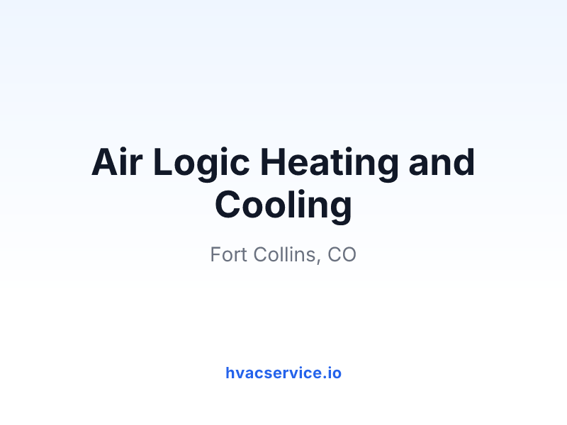 Air Logic Heating and Cooling