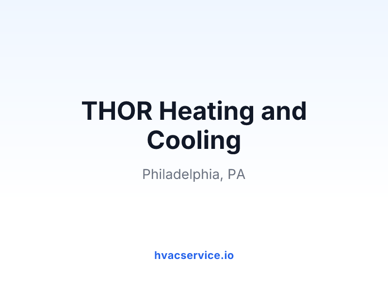 THOR Heating and Cooling