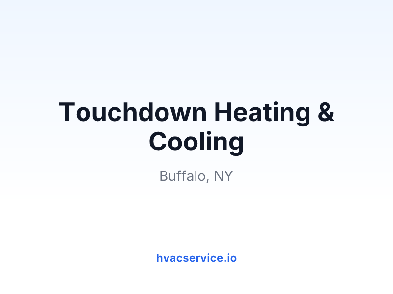 Touchdown Heating & Cooling
