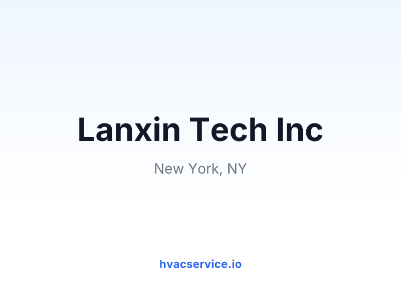 Lanxin Tech Inc