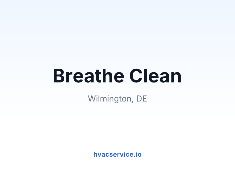 Breathe Clean