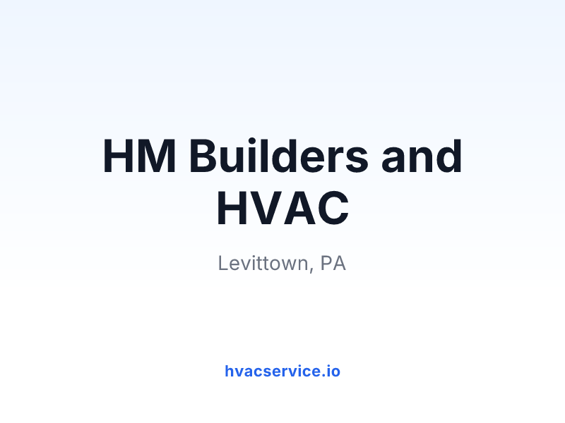 HM Builders and HVAC