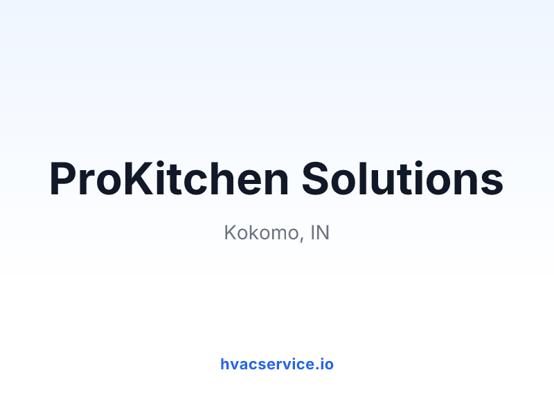 ProKitchen Solutions