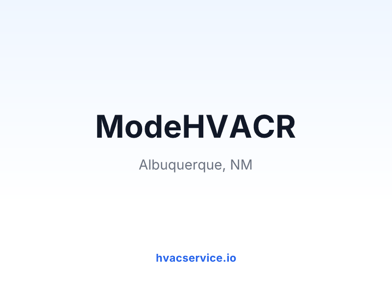 ModeHVACR