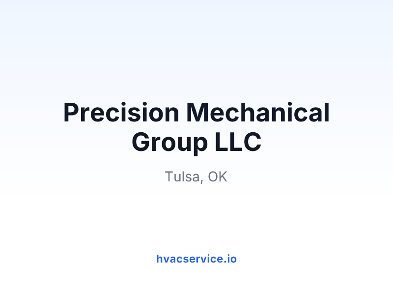 Precision Mechanical Group LLC