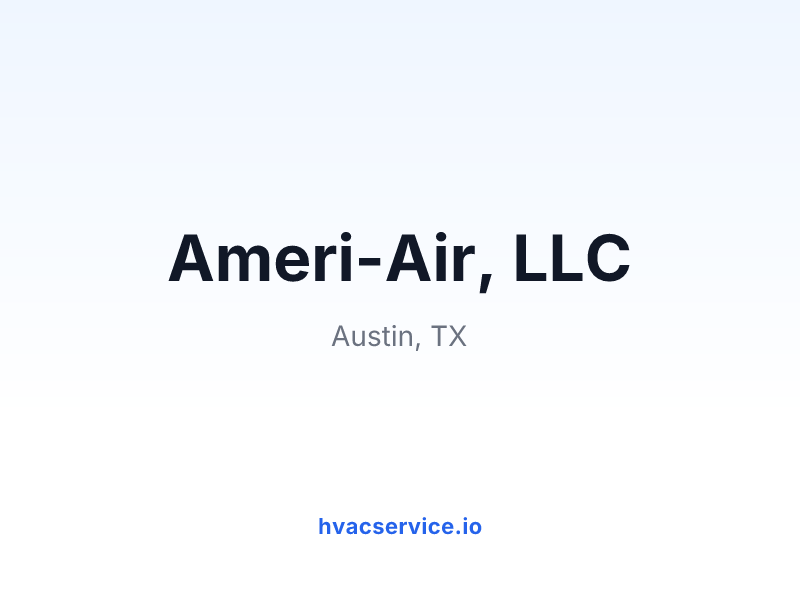 Ameri-Air, LLC