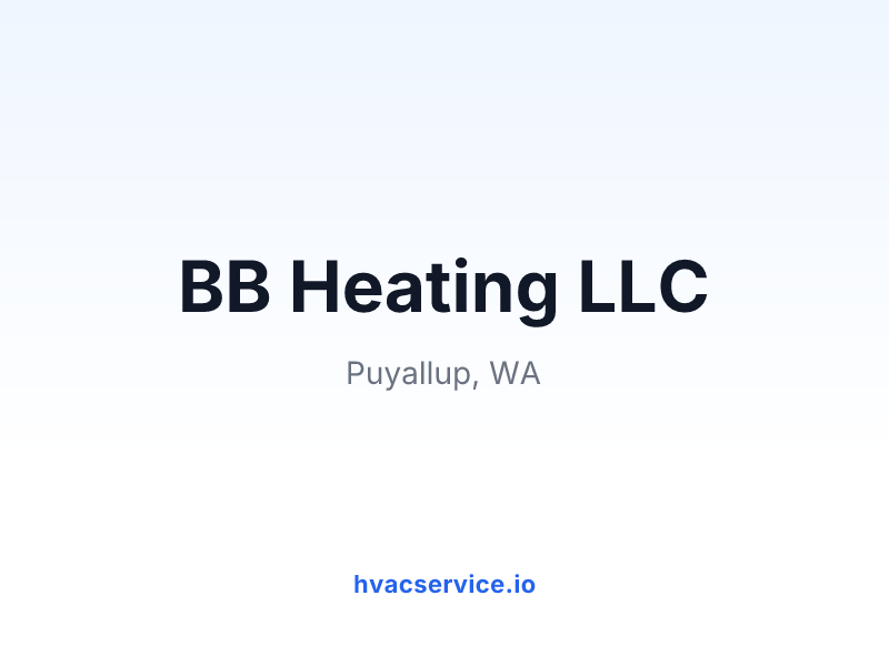 BB Heating LLC