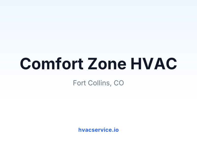 Comfort Zone HVAC