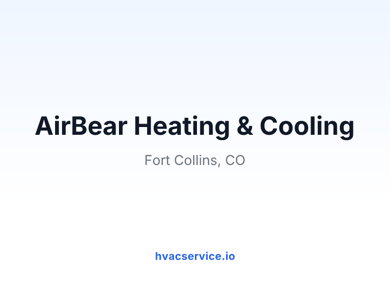 AirBear Heating & Cooling