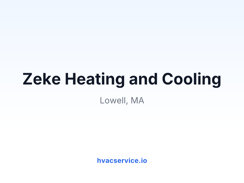 Zeke Heating and Cooling