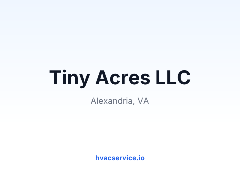 Tiny Acres LLC