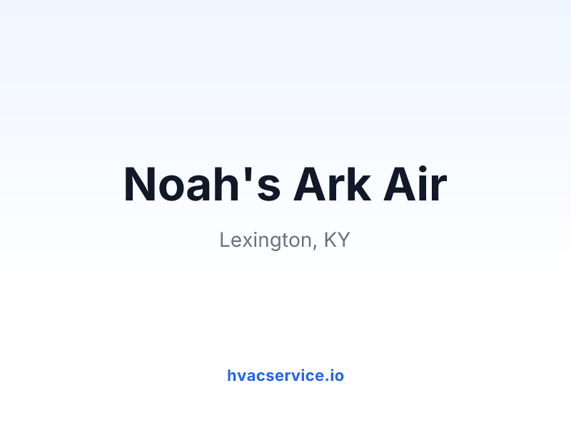 Noah's Ark Air