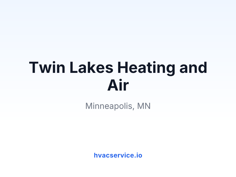 Twin Lakes Heating and Air