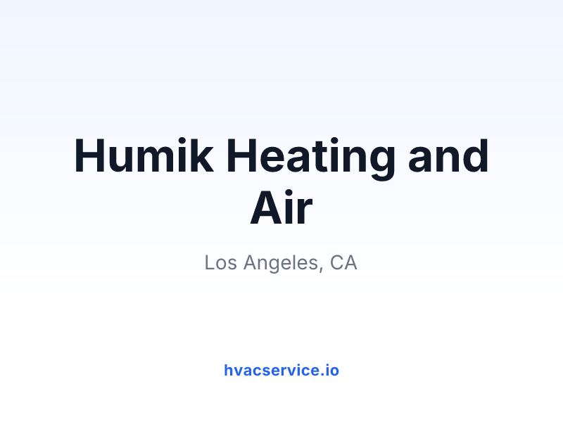 Humik Heating and Air