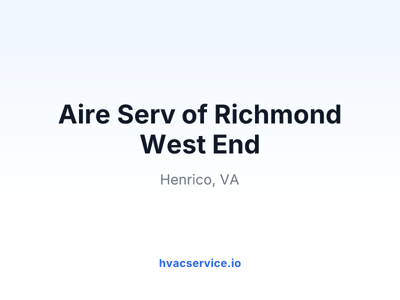 Aire Serv of Richmond West End