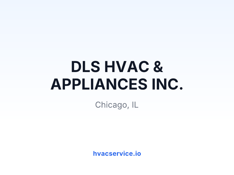 DLS HVAC & APPLIANCES INC.