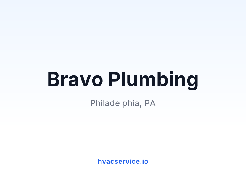 Bravo Plumbing