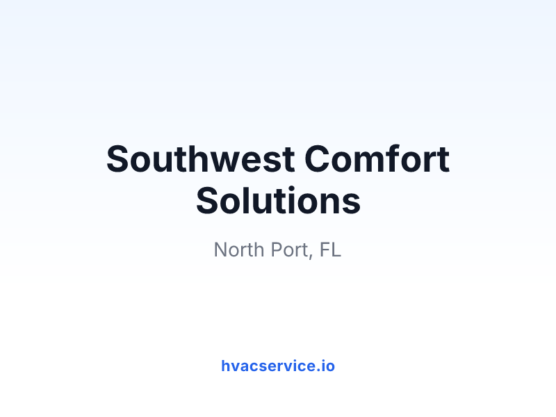 Southwest Comfort Solutions
