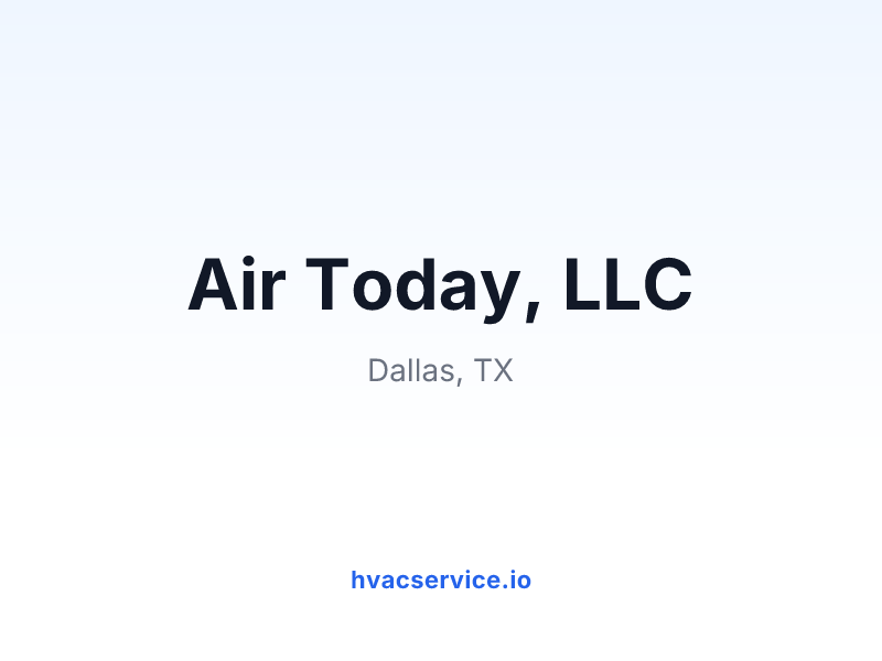 Air Today, LLC