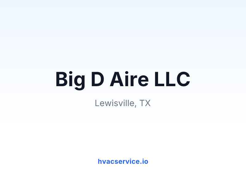 Big D Aire LLC