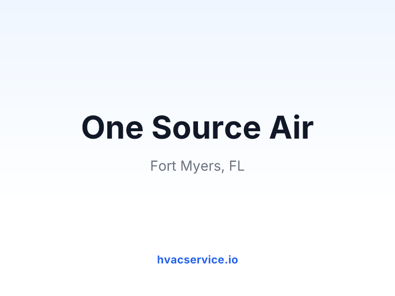 One Source Air