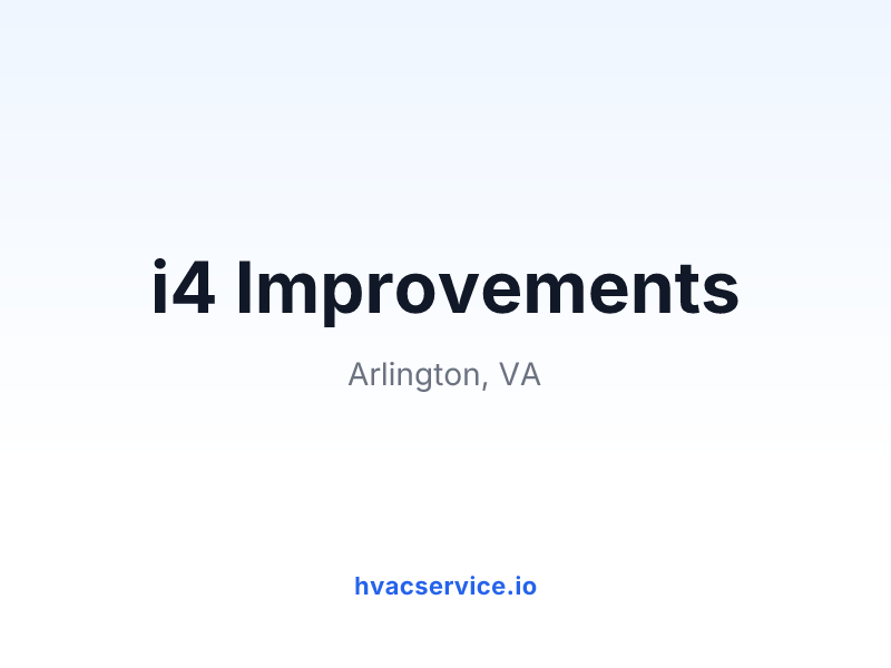 i4 Improvements