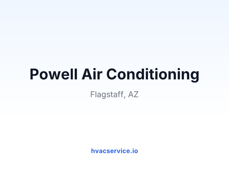 Powell Air Conditioning