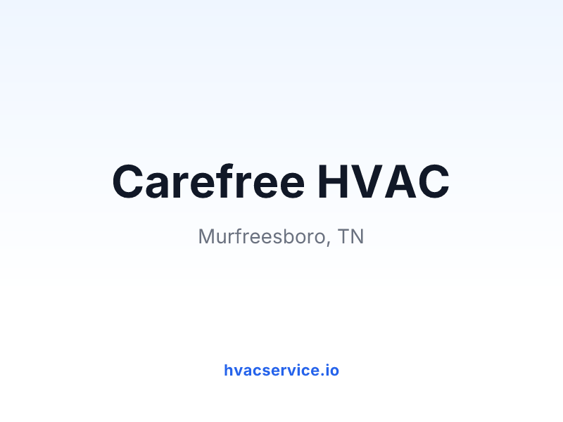 Carefree HVAC