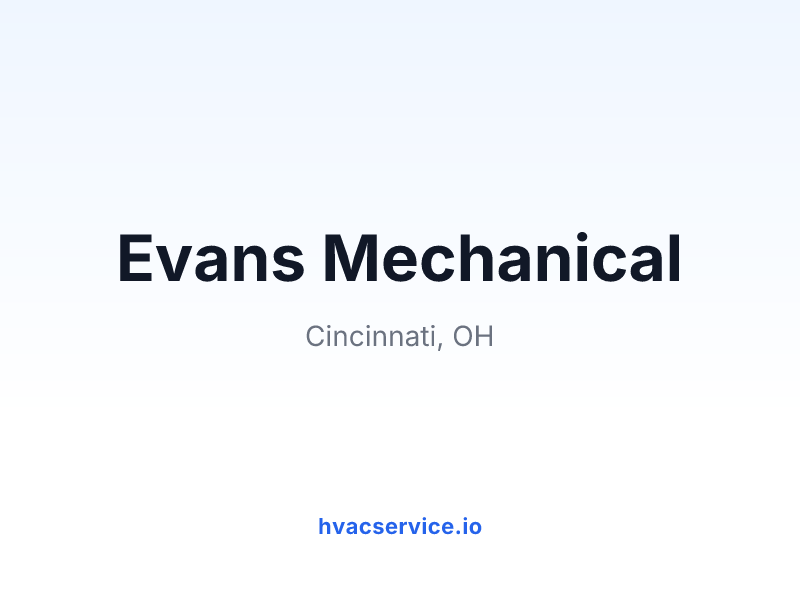 Evans Mechanical