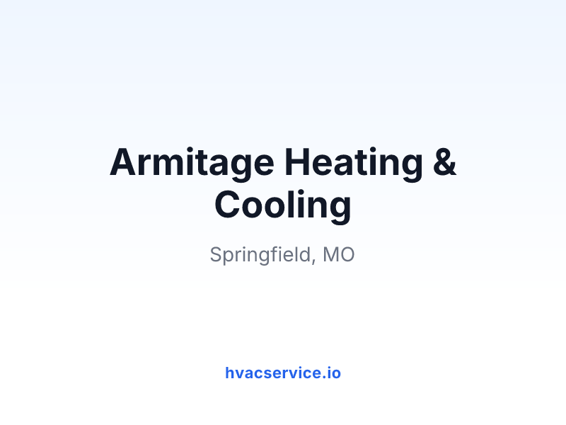 Armitage Heating & Cooling