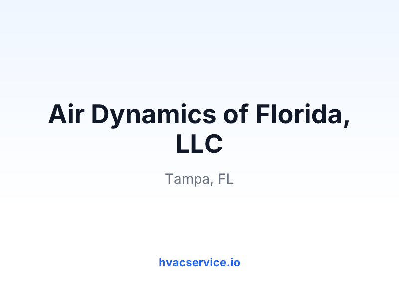 Air Dynamics of Florida, LLC