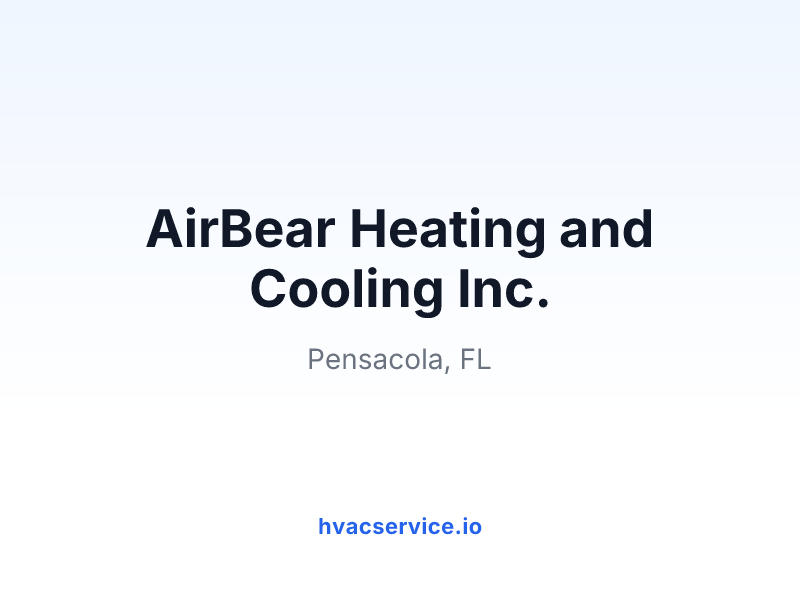 AirBear Heating and Cooling Inc.