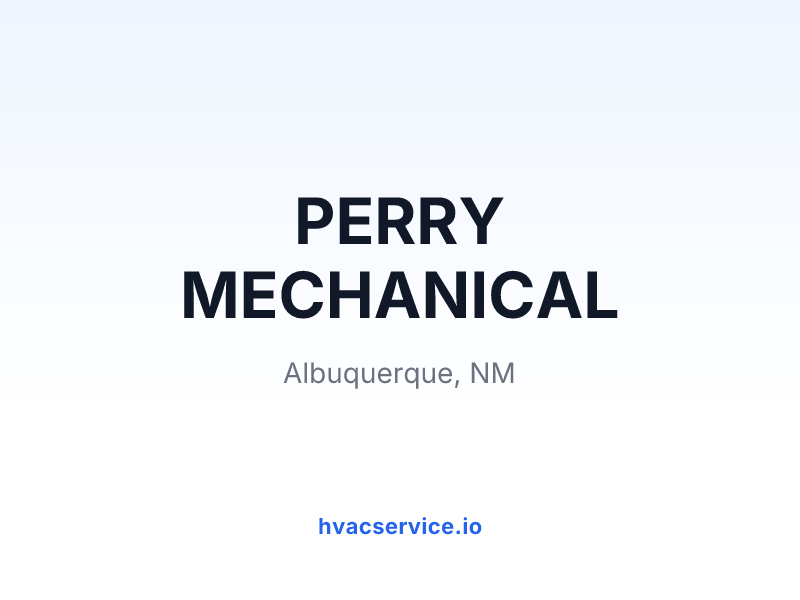 PERRY MECHANICAL