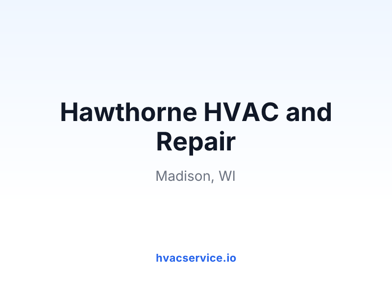 Hawthorne HVAC and Repair