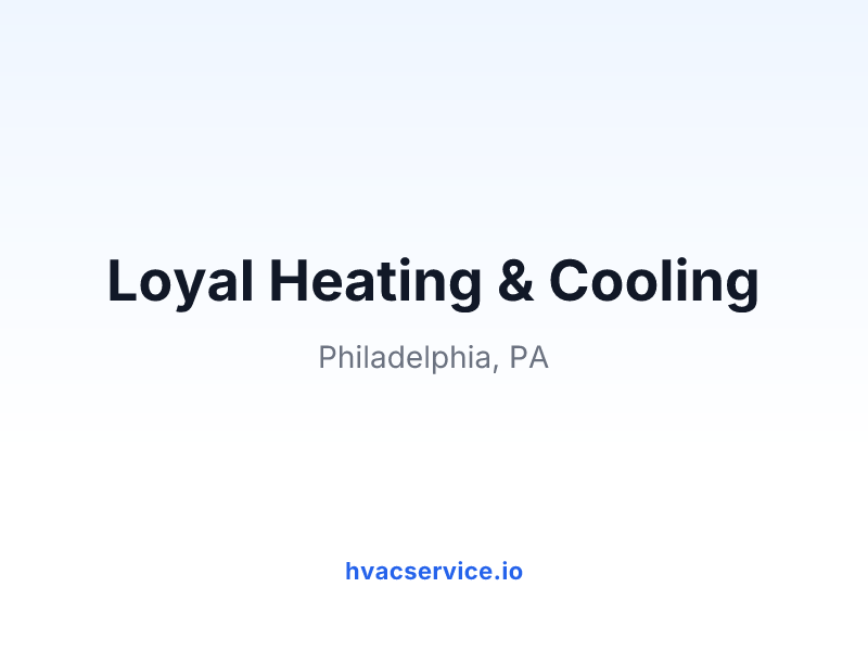 Loyal Heating & Cooling