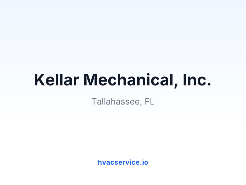 Kellar Mechanical, Inc.