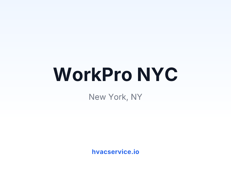 WorkPro NYC