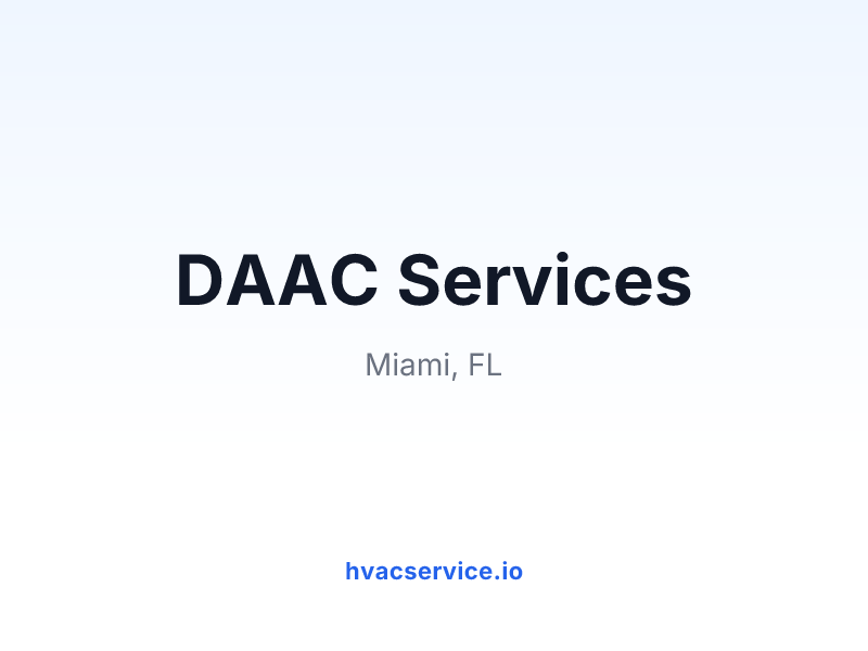 DAAC Services