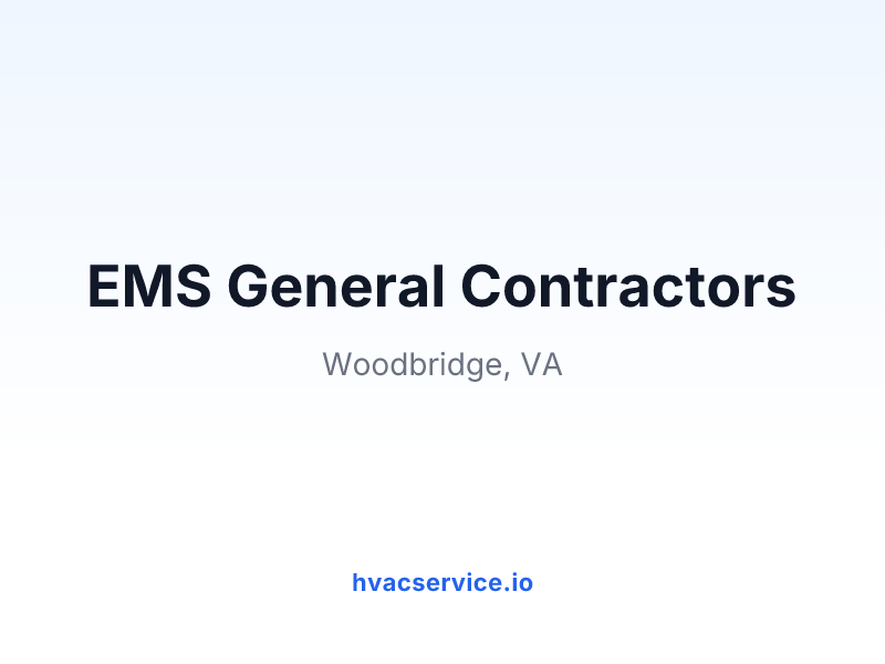 EMS General Contractors
