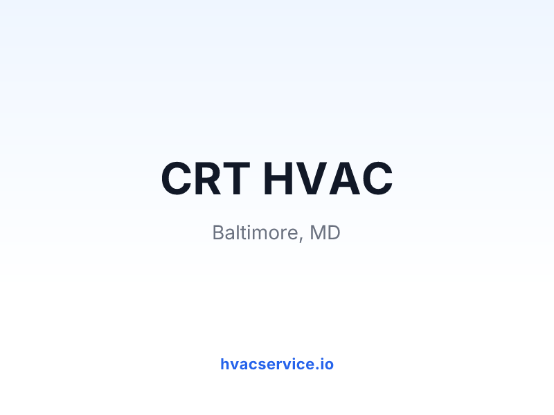 CRT HVAC